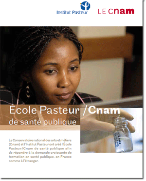 T�l�charger la plaquette de l'Ecole Pasteur Cnam